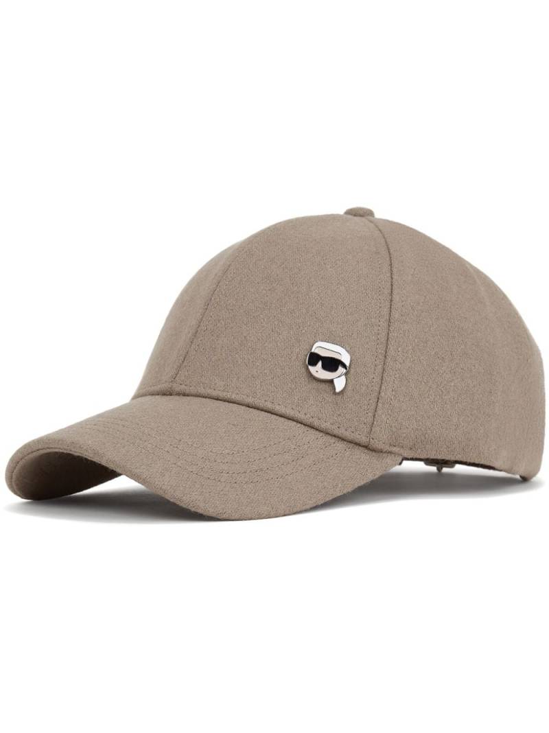 Karl Lagerfeld Ikon cap - Neutrals von Karl Lagerfeld