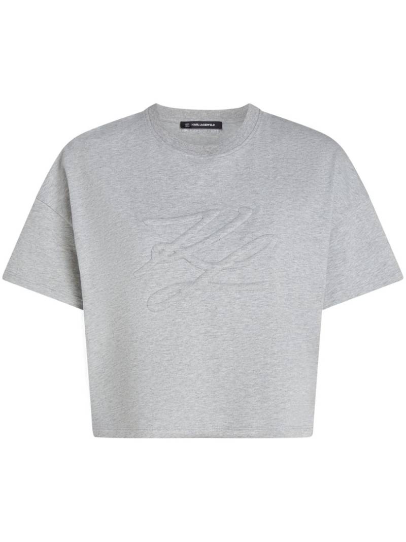 Karl Lagerfeld K/Autograph T-Shirt - Grey von Karl Lagerfeld