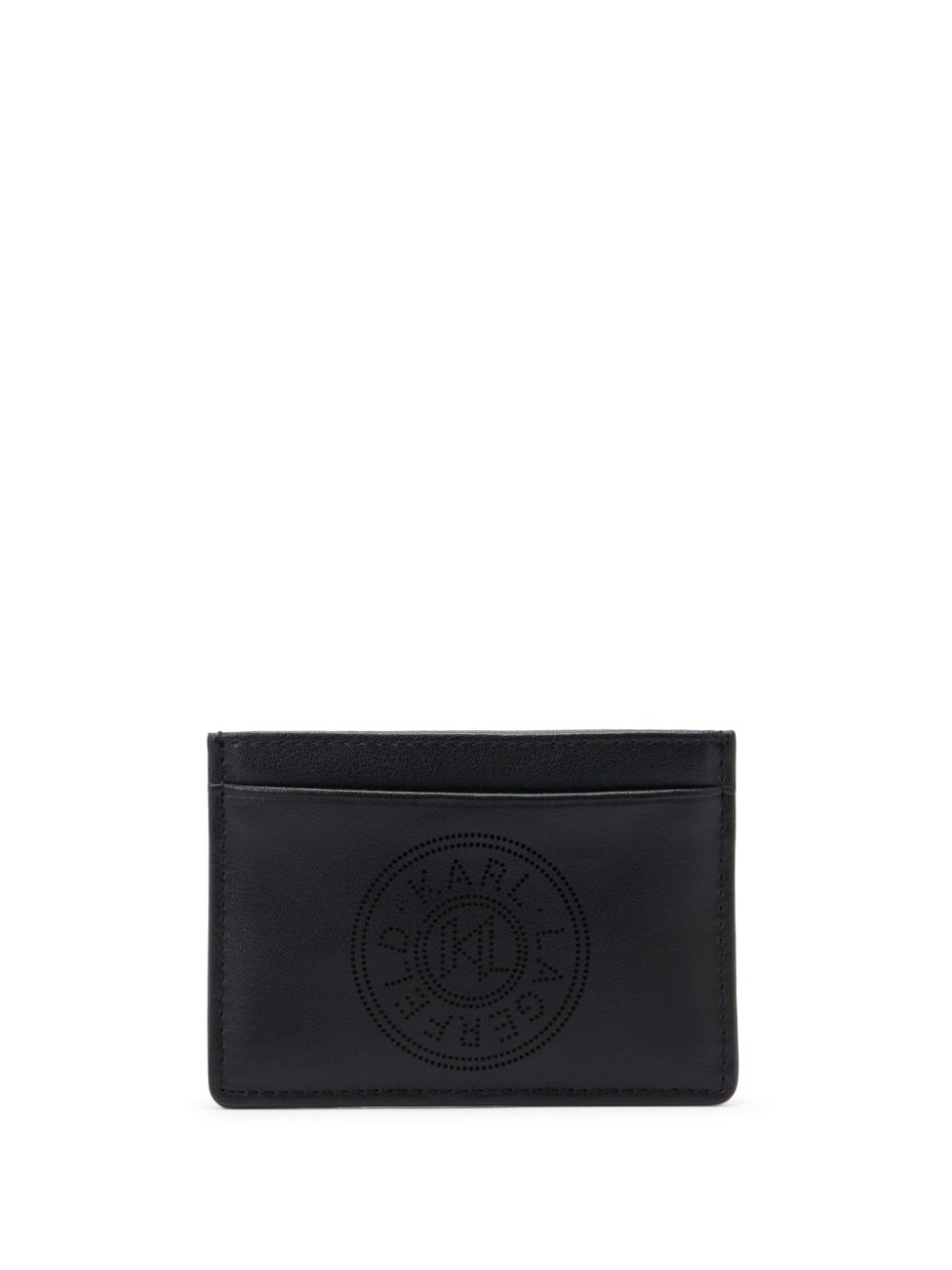 Karl Lagerfeld K/Circle card holder - Black von Karl Lagerfeld