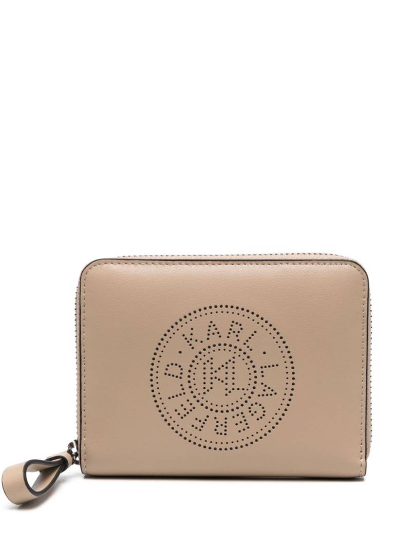 Karl Lagerfeld K/Circle wallet - Brown von Karl Lagerfeld