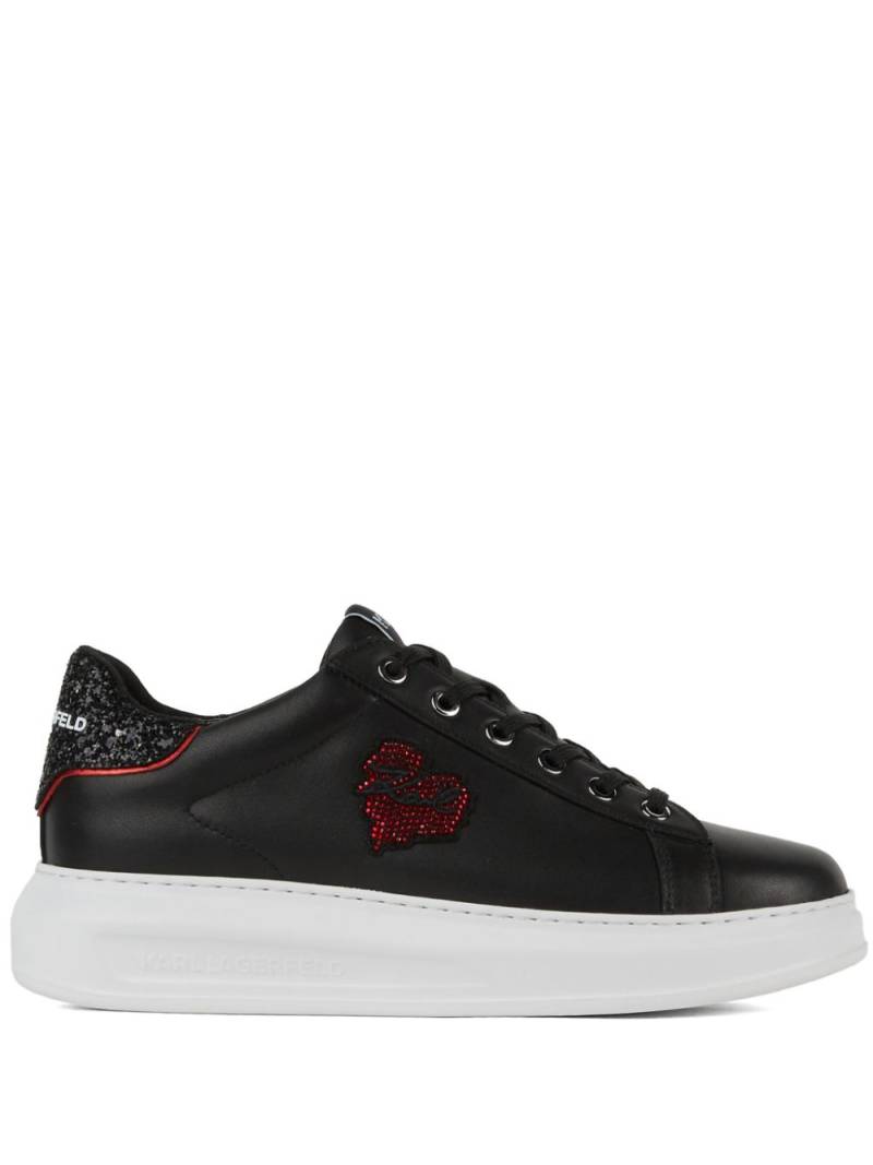 Karl Lagerfeld K/Heart Kapri trainers - Black von Karl Lagerfeld