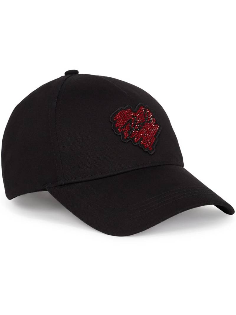 Karl Lagerfeld K/Heart cap - Black von Karl Lagerfeld