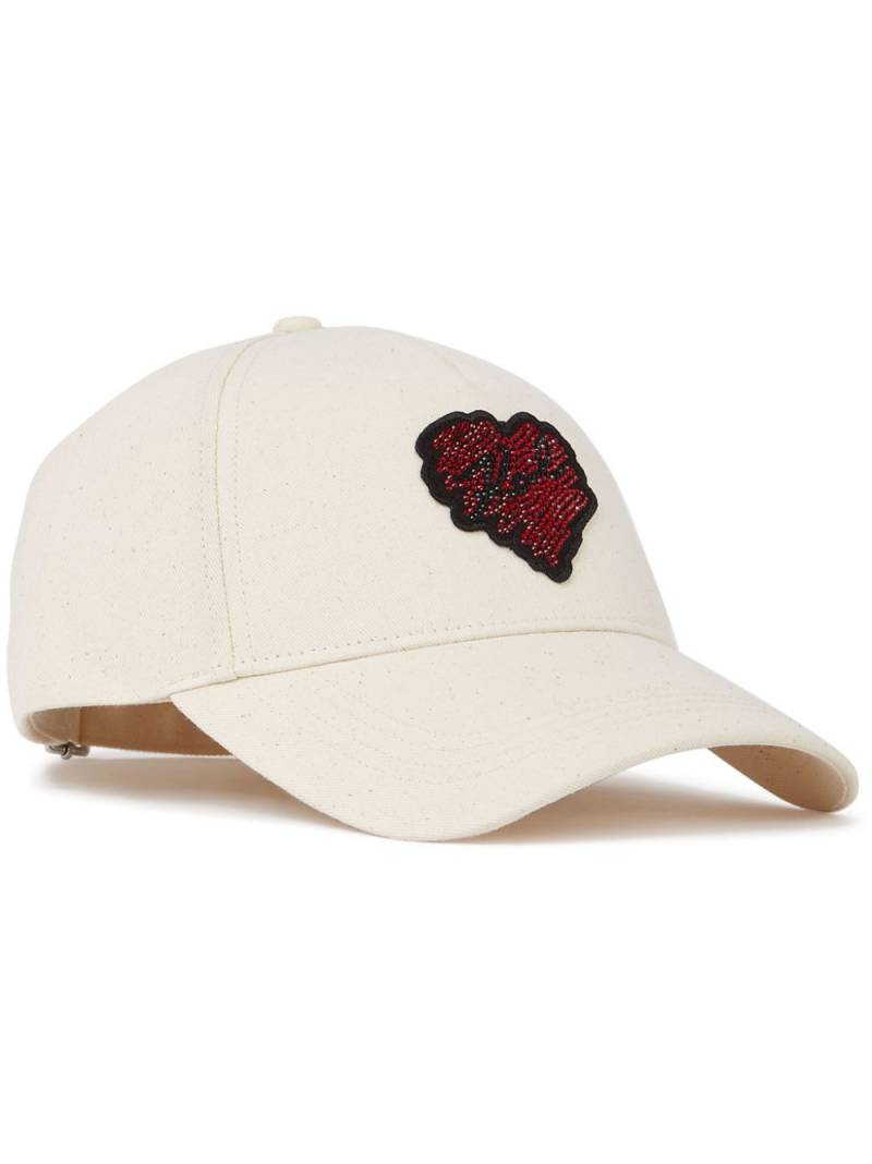 Karl Lagerfeld K/Heart cap - Neutrals von Karl Lagerfeld