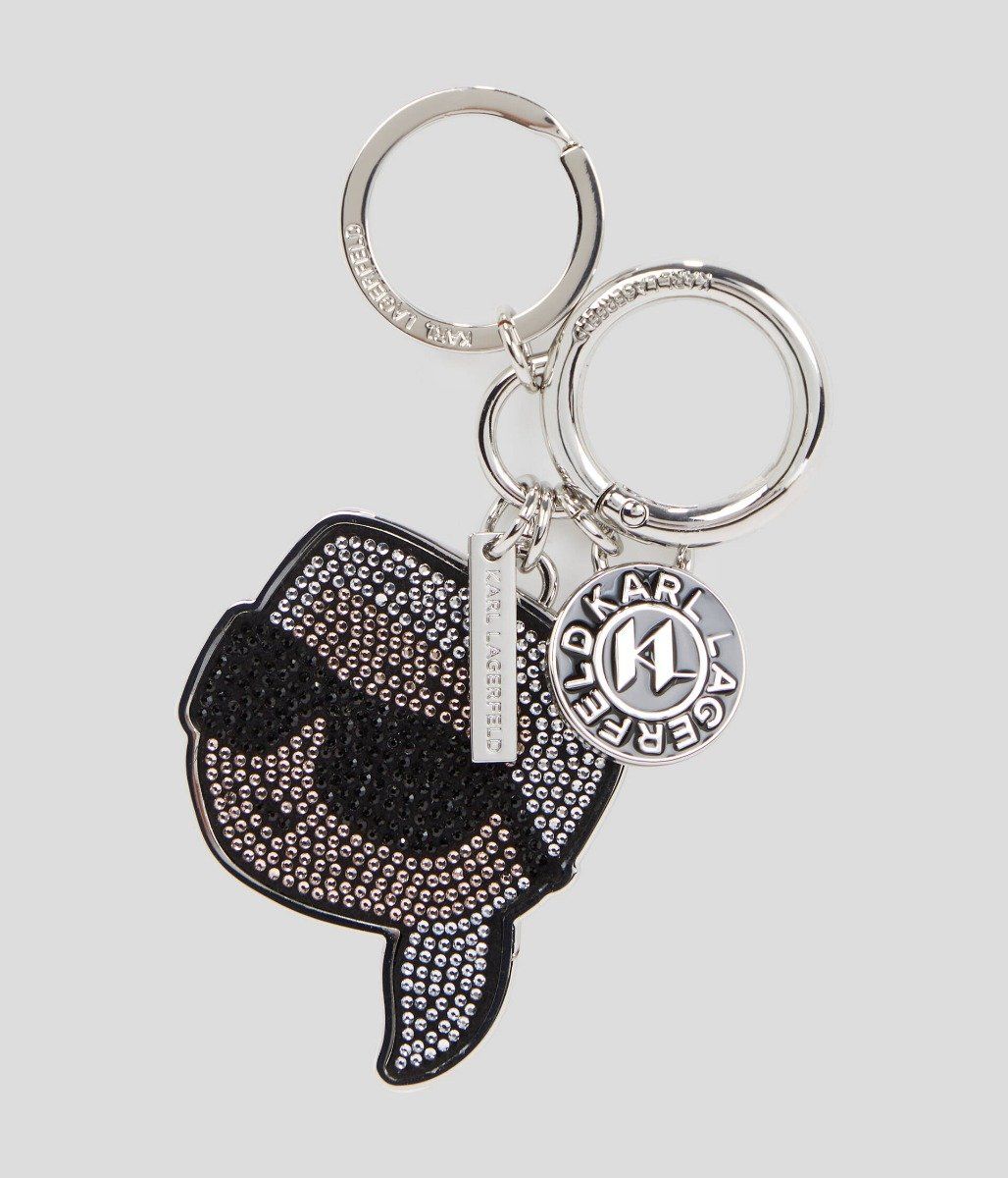 Karl Lagerfeld K/IKONIK 2.0 RHNSTNS KEYCHAIN-0 Einmalige Grösse von Karl Lagerfeld