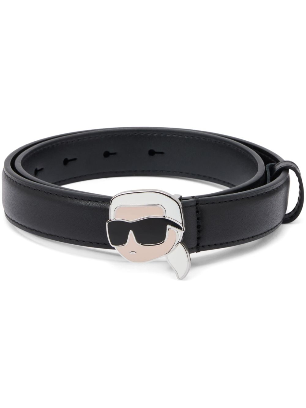 Karl Lagerfeld K/Ikonik 2.0 belt - Black von Karl Lagerfeld