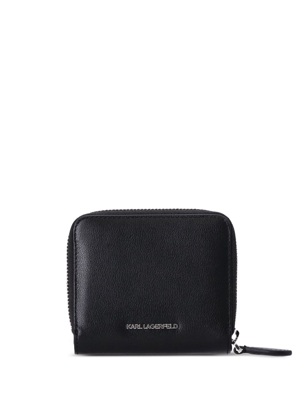 Karl Lagerfeld K/Ikonik 2.0 leather wallet - Black von Karl Lagerfeld