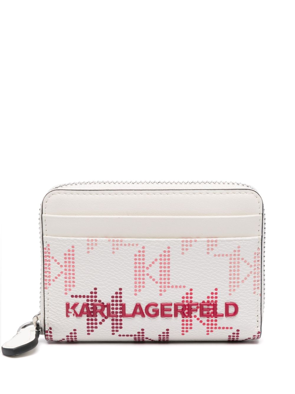 Karl Lagerfeld K/Ikonik 2.0 wallet - White von Karl Lagerfeld