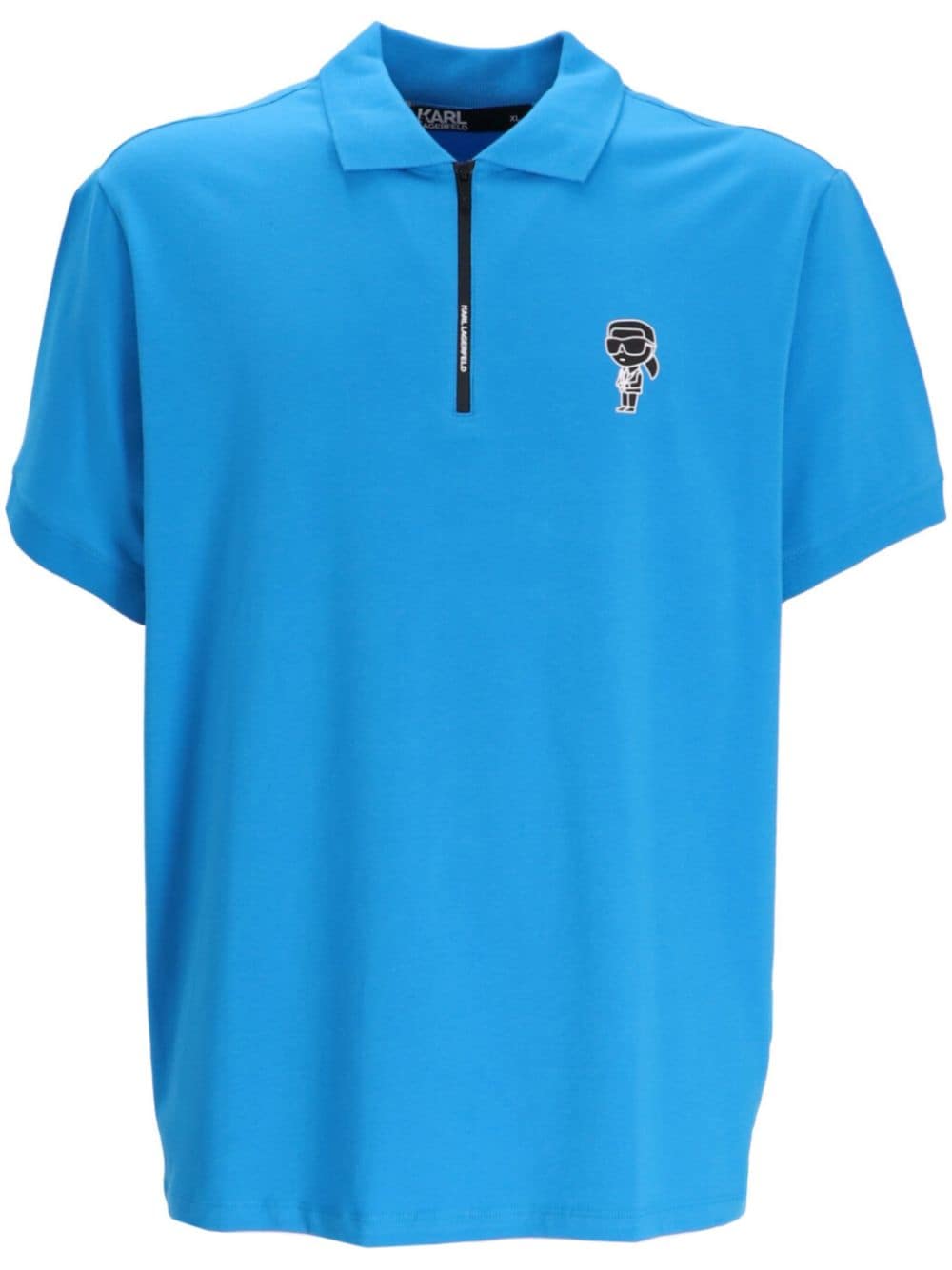 Karl Lagerfeld K/Ikonik polo shirt - Blue von Karl Lagerfeld