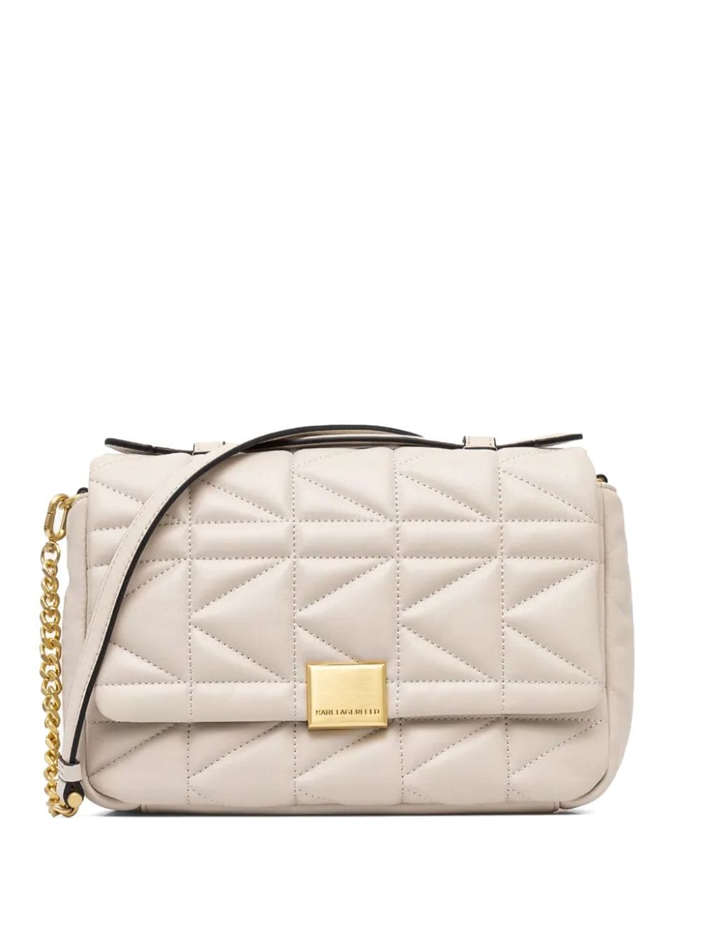 Karl Lagerfeld K/Kuilt cross body bag - Neutrals von Karl Lagerfeld