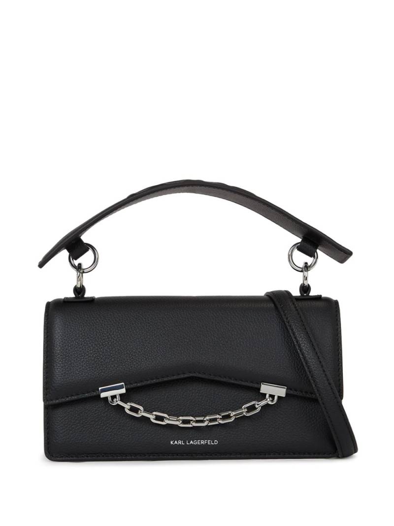 Karl Lagerfeld K/Seven Grainy leather cross body bag - 999 von Karl Lagerfeld