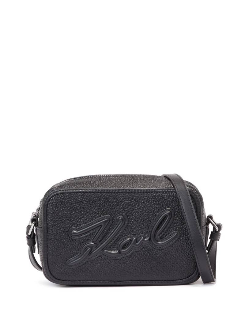 Karl Lagerfeld K/Skuare Grainy camera bag - 999 von Karl Lagerfeld