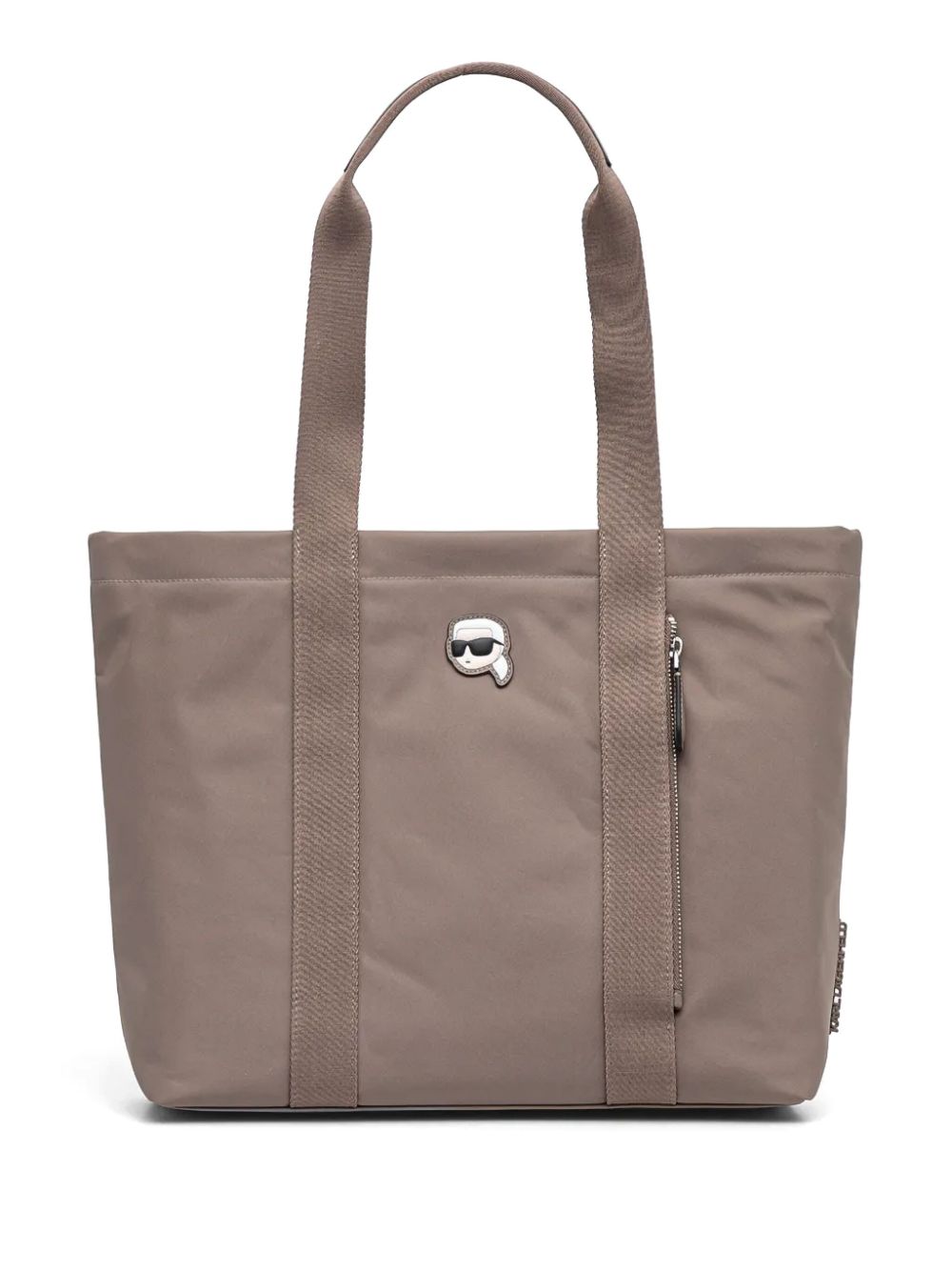 Karl Lagerfeld K/ikonik tote bag - Neutrals von Karl Lagerfeld