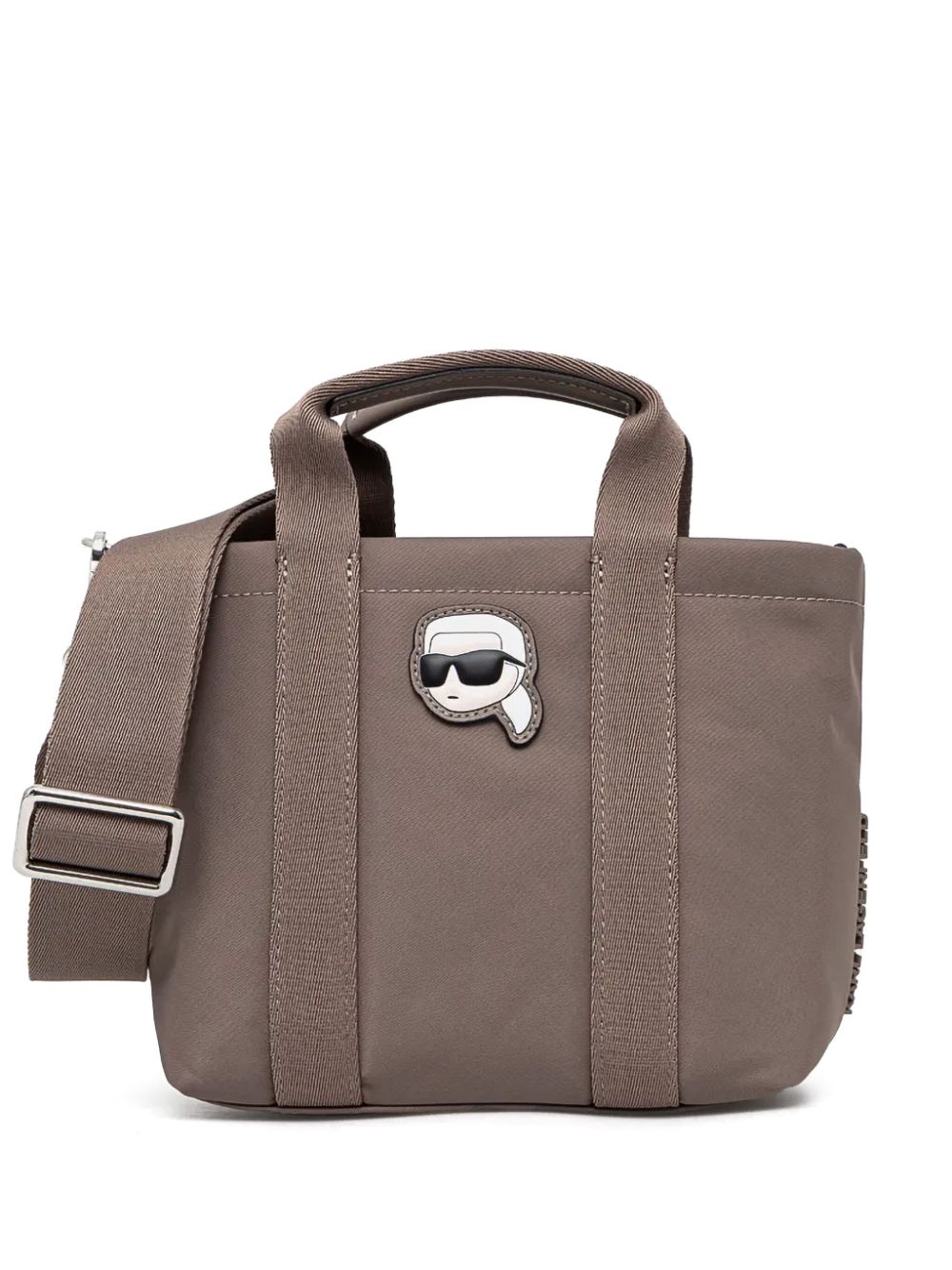 Karl Lagerfeld K/ikonik tote bag - Neutrals von Karl Lagerfeld