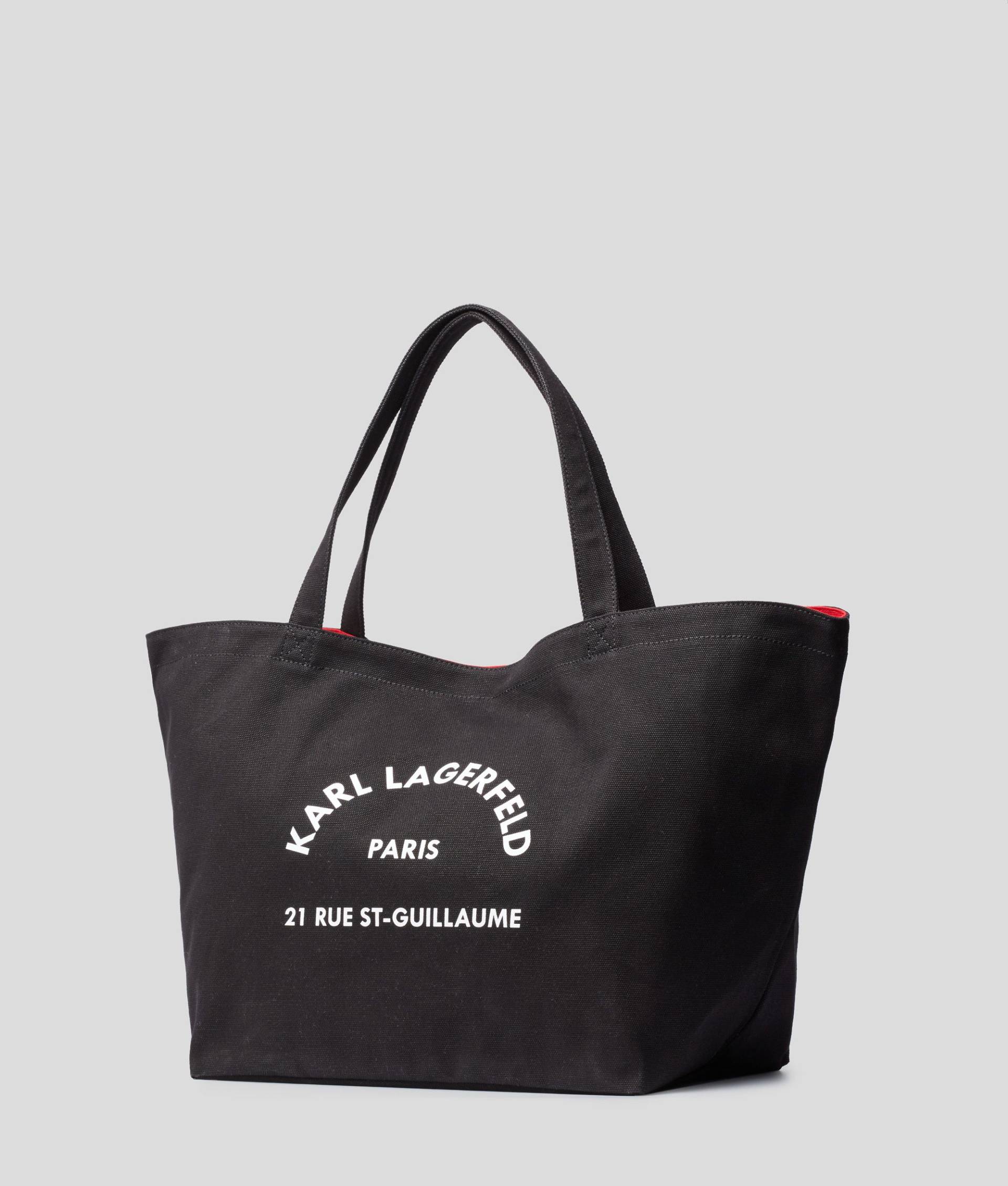 Karl Lagerfeld K/rue St Guillaume Canvas Tote-0 Einmalige Grösse von Karl Lagerfeld