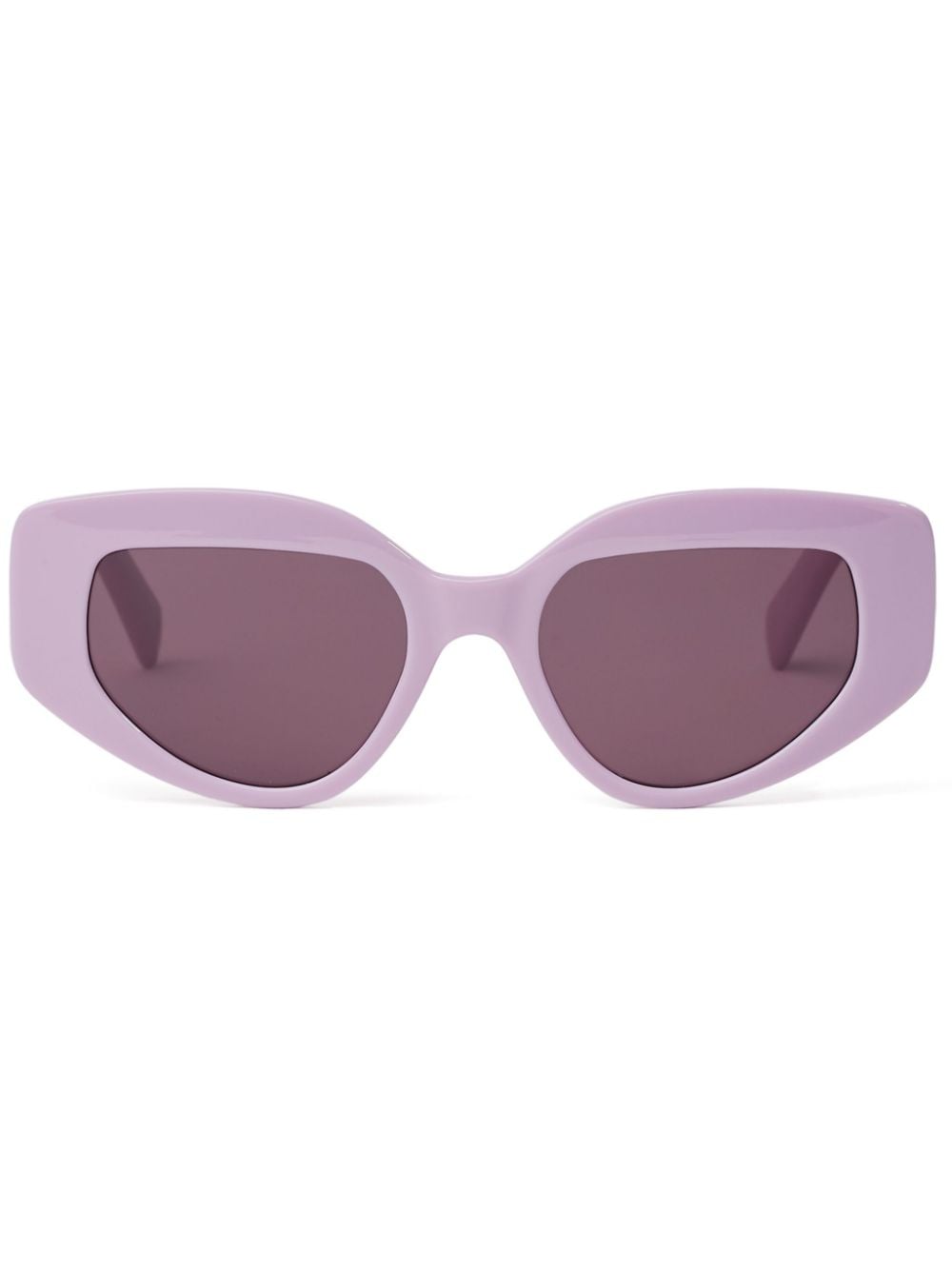 Karl Lagerfeld KL monogram logo cat-eye sunglasses - Purple von Karl Lagerfeld