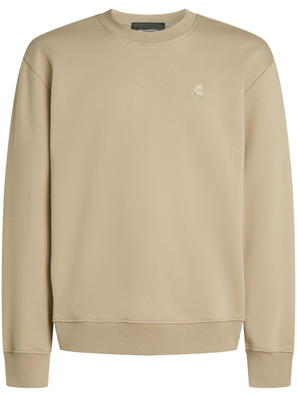 Karl Lagerfeld Kameo sweatshirt - Neutrals von Karl Lagerfeld