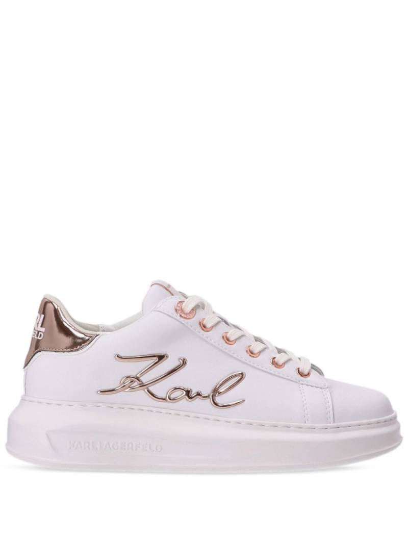 Karl Lagerfeld Kapri Signia sneakers - White von Karl Lagerfeld