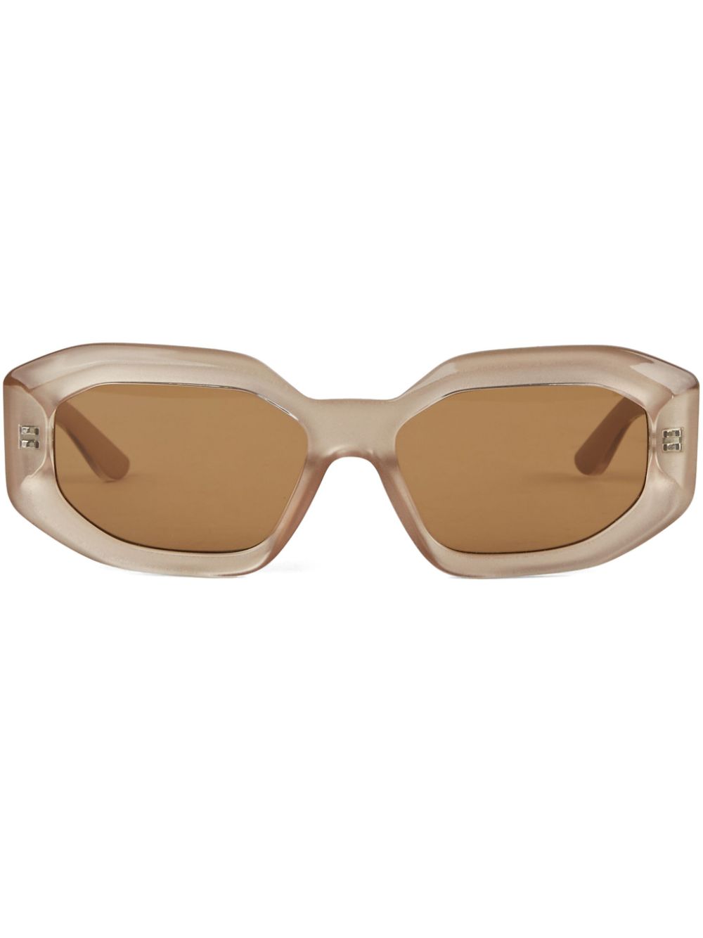 Karl Lagerfeld Karl Logo sunglasses - Neutrals von Karl Lagerfeld