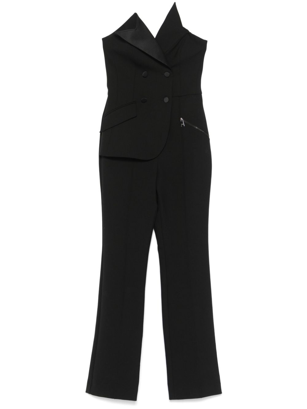 Karl Lagerfeld Karl Studio tailored jumpsuit - Black von Karl Lagerfeld