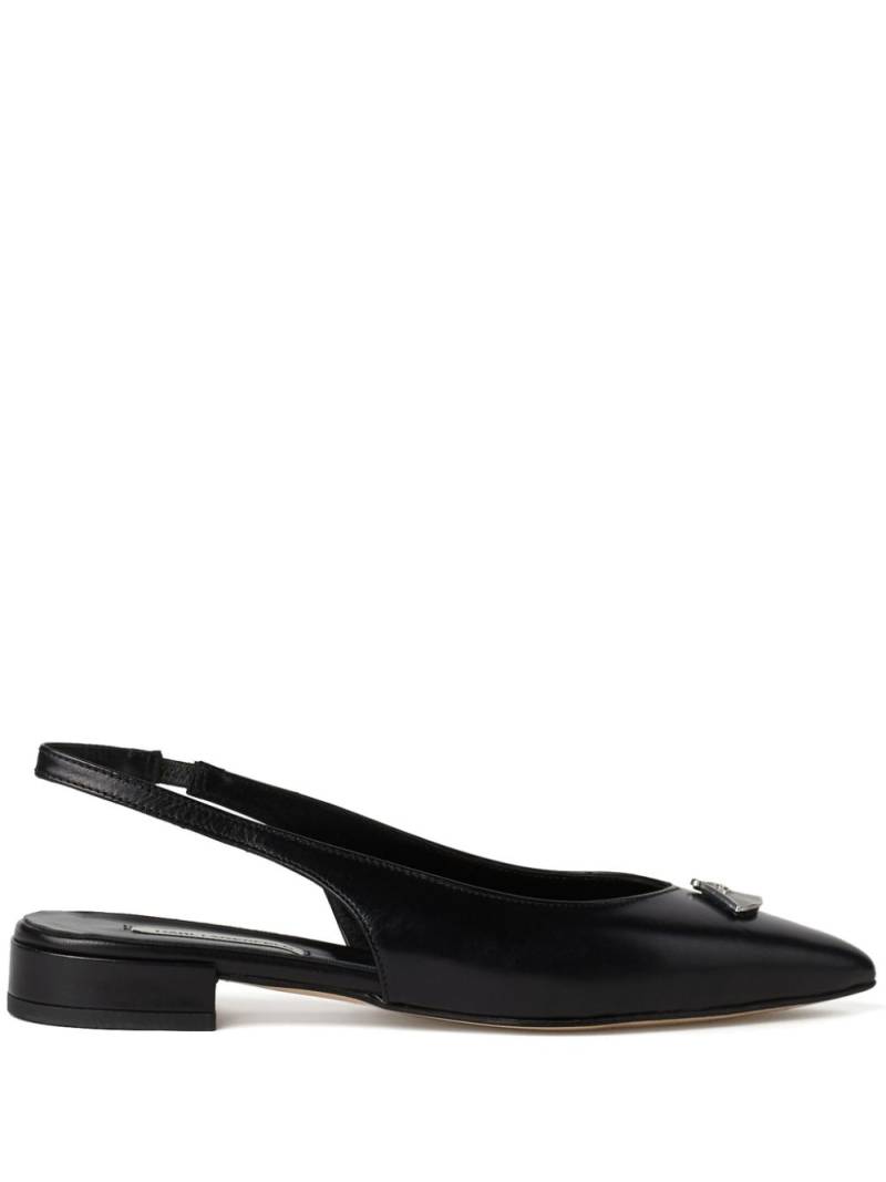 Karl Lagerfeld Kerrie Karl Fan ballerinas - Black von Karl Lagerfeld