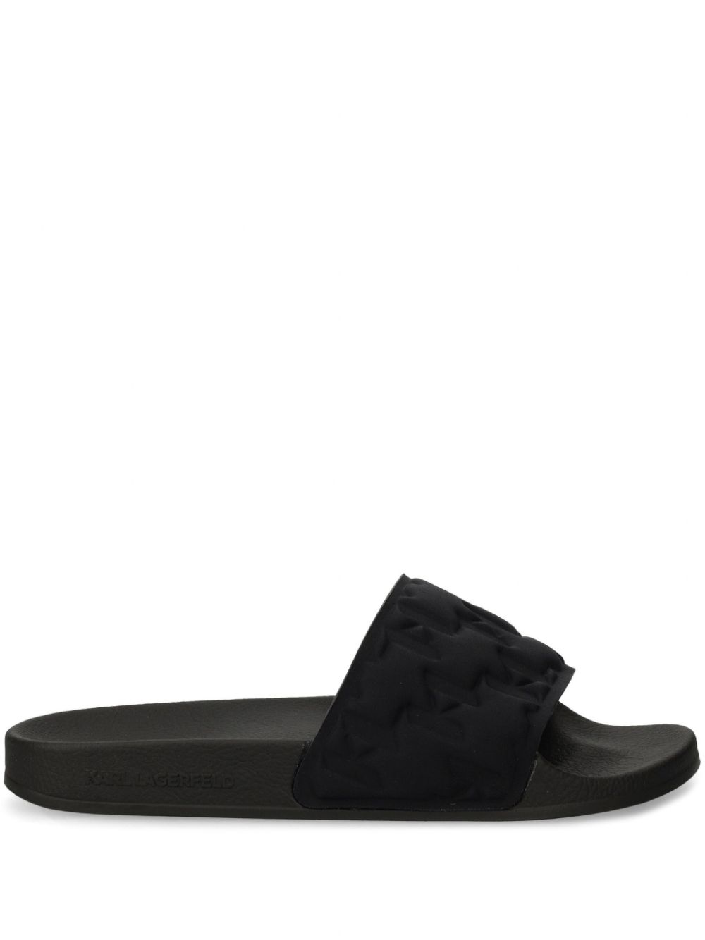 Karl Lagerfeld Kondo slides - Black von Karl Lagerfeld