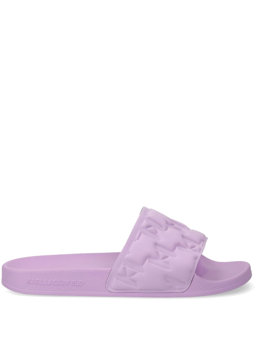 Karl Lagerfeld Kondo slides - Purple von Karl Lagerfeld