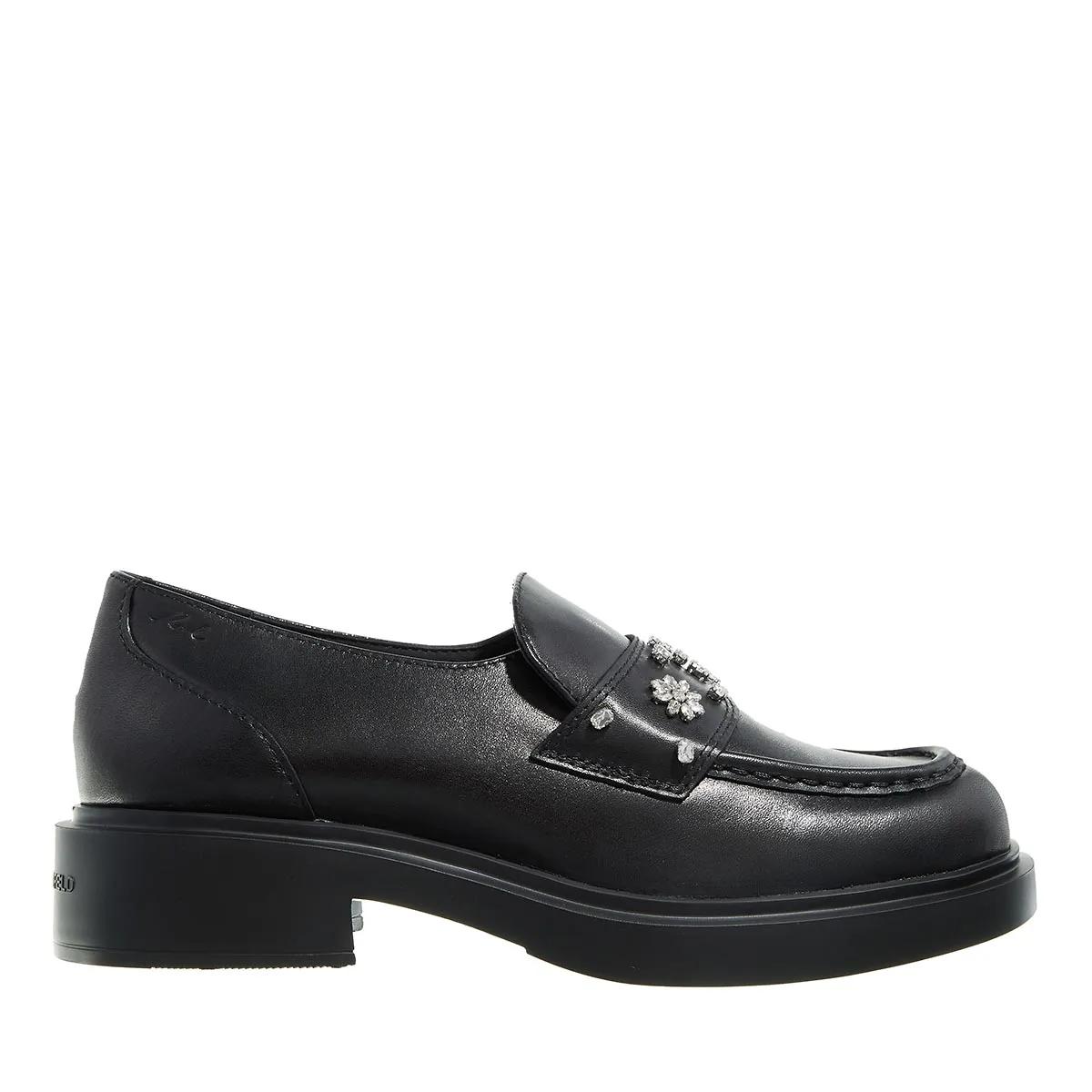 Karl Lagerfeld Loafer - Macie Florastone Loafer - Gr. 36 (EU) - in Schwarz - für Damen von Karl Lagerfeld