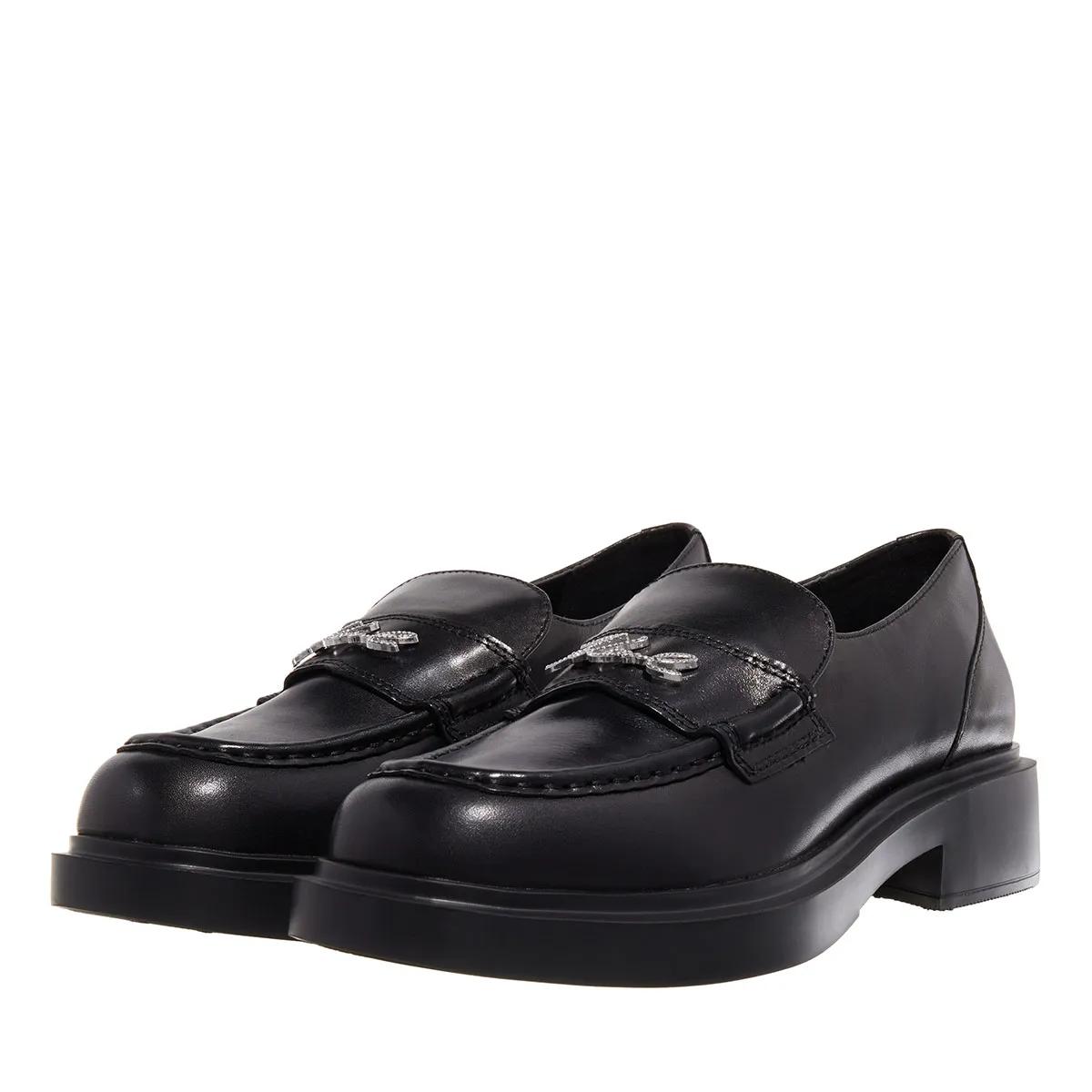 Karl Lagerfeld Loafer - Macie Signia Rhinestone Loafer - Gr. 36 (EU) - in Schwarz - für Damen von Karl Lagerfeld