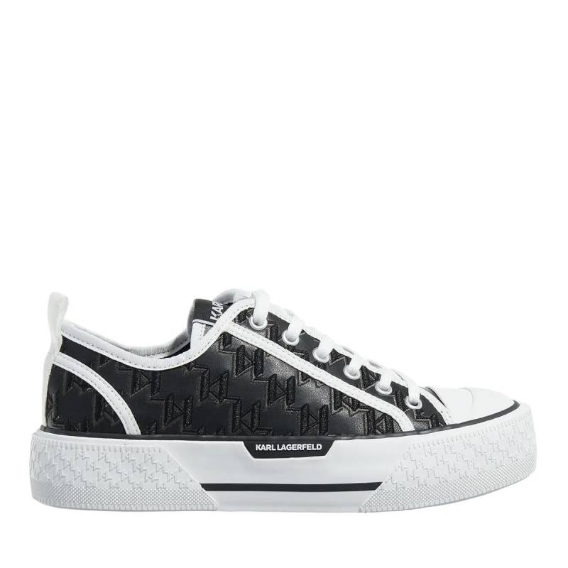 Karl Lagerfeld Low-Top Sneaker - Kampus Max Iii M'Gram Embro Lo - Gr. 36 (EU) - in Schwarz - für Damen von Karl Lagerfeld