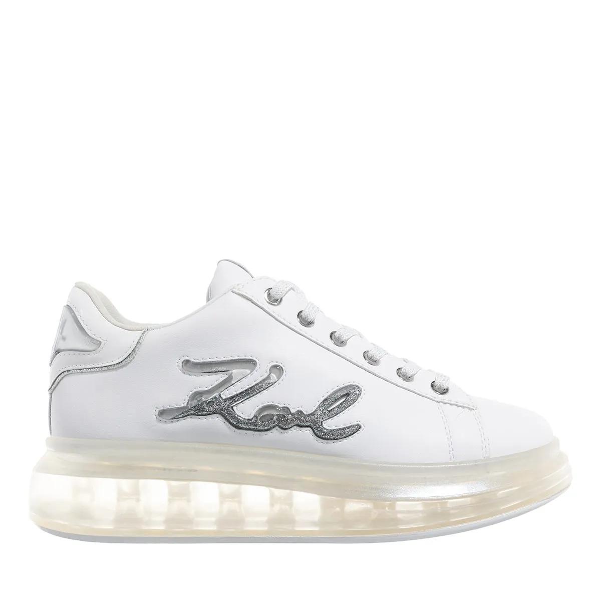 Karl Lagerfeld Low-Top Sneaker - Kapri Kushion Signia Glitterflow - Gr. 36 (EU) - in Weiß - für Damen von Karl Lagerfeld