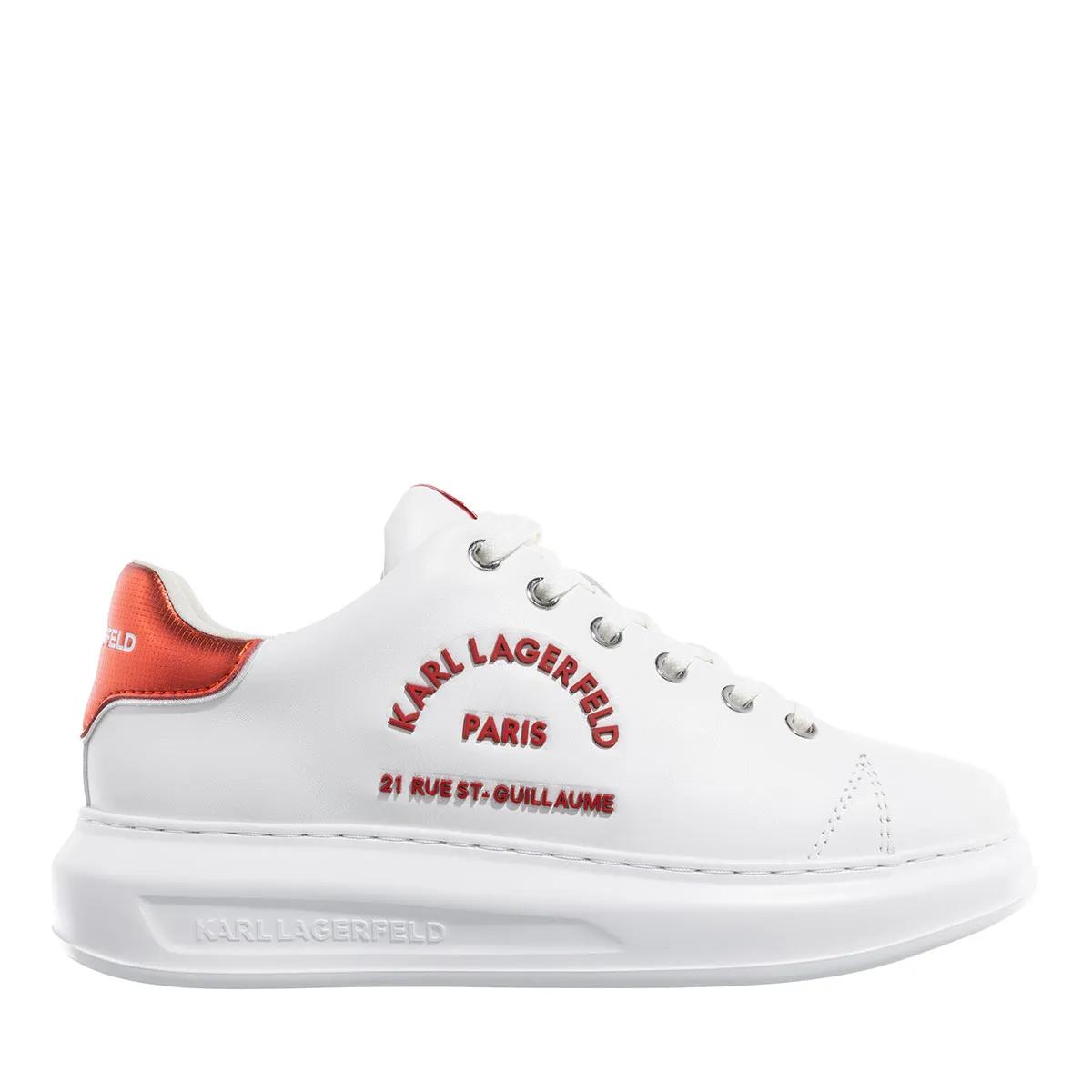 Karl Lagerfeld Low-Top Sneaker - Kapri Maison Metalmesh Tab - Gr. 39 (EU) - in Rot - für Damen von Karl Lagerfeld