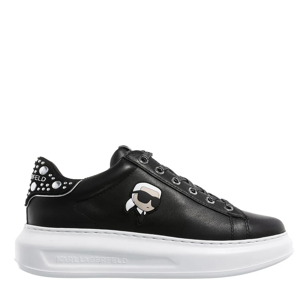 Karl Lagerfeld Low-Top Sneaker - Kapri Nft Mirror Studs Lo - Gr. 36 (EU) - in Schwarz - für Damen von Karl Lagerfeld