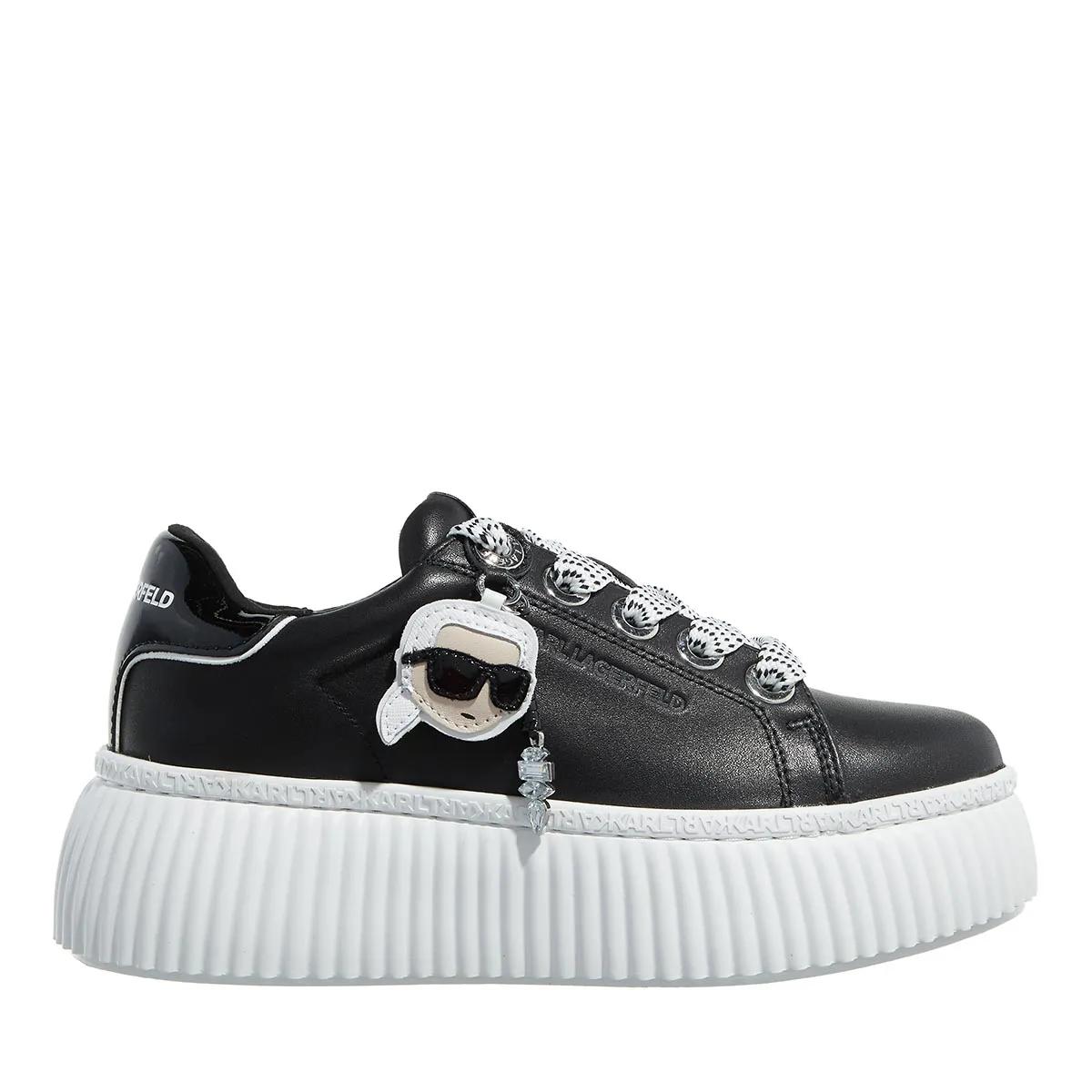 Karl Lagerfeld Low-Top Sneaker - Kreeper Lo Nft Twin Pendant Lo - Gr. 36 (EU) - in Schwarz - für Damen von Karl Lagerfeld