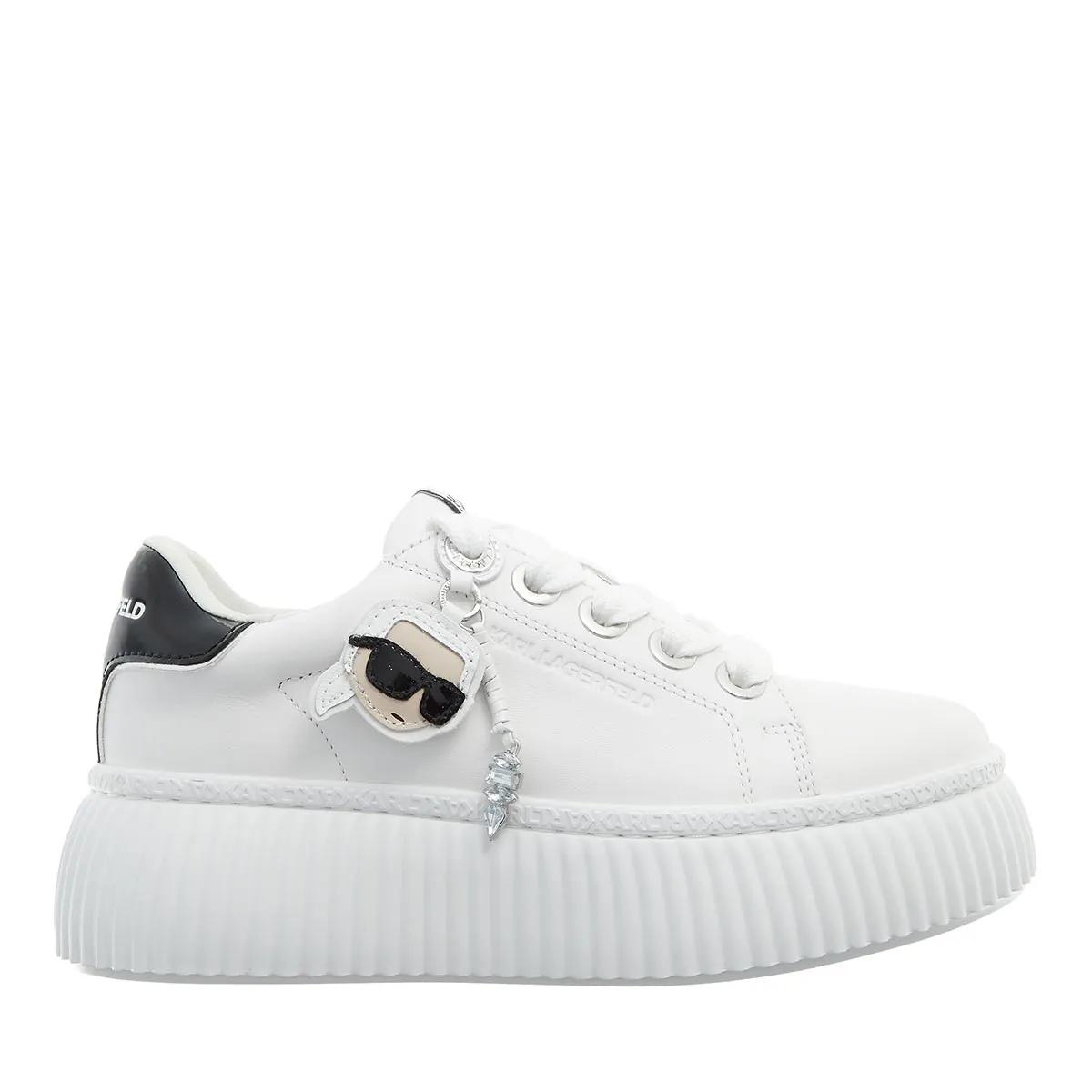 Karl Lagerfeld Low-Top Sneaker - Kreeper Lo Nft Twin Pendant Lo - Gr. 36 (EU) - in Weiß - für Damen von Karl Lagerfeld