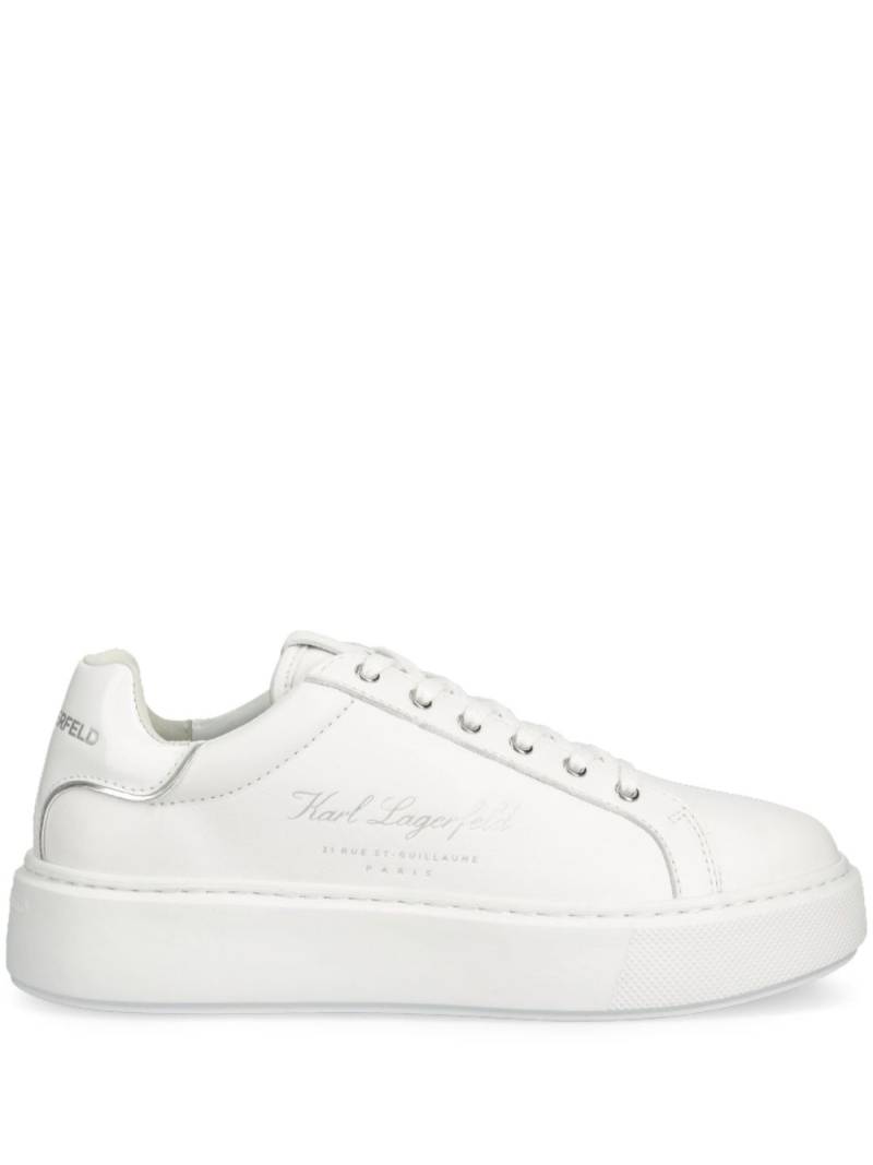 Karl Lagerfeld Maxi Kup Hotel Karl sneakers - White von Karl Lagerfeld