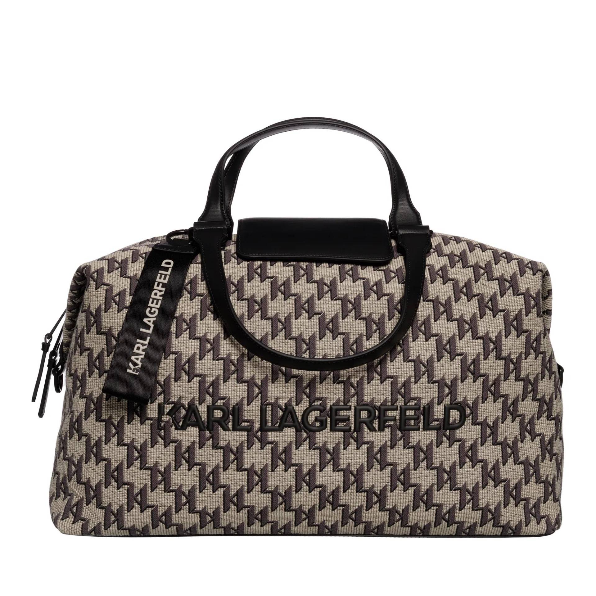 Karl Lagerfeld Reisegepäck - K/Monogram Jkrd Weekender - Gr. unisize - in Beige - für Damen von Karl Lagerfeld