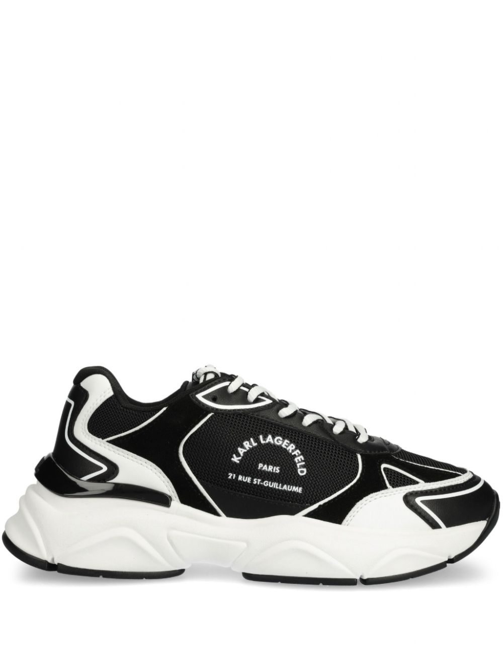 Karl Lagerfeld Rue St-Guillaume Comet sneakers - Black von Karl Lagerfeld