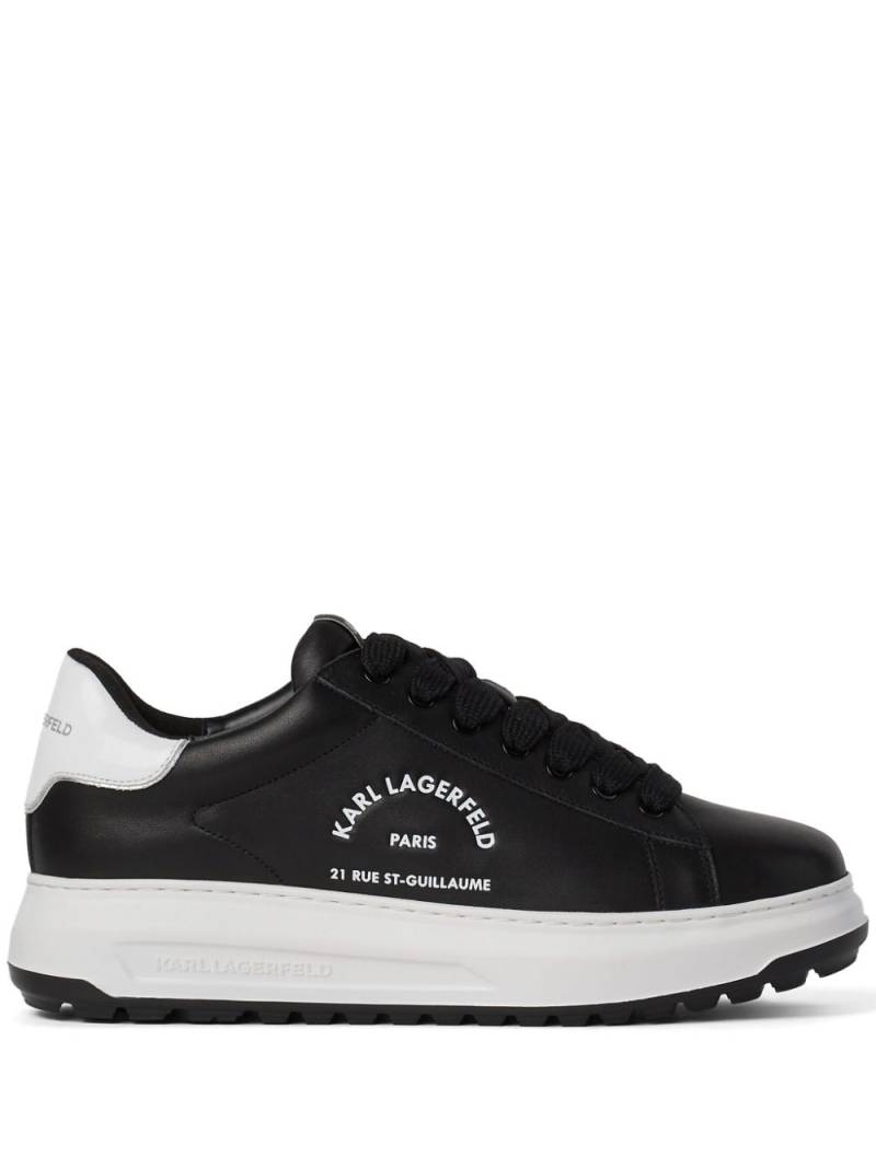 Karl Lagerfeld Rue St-Guillaume Kapri Lug sneakers - Black von Karl Lagerfeld