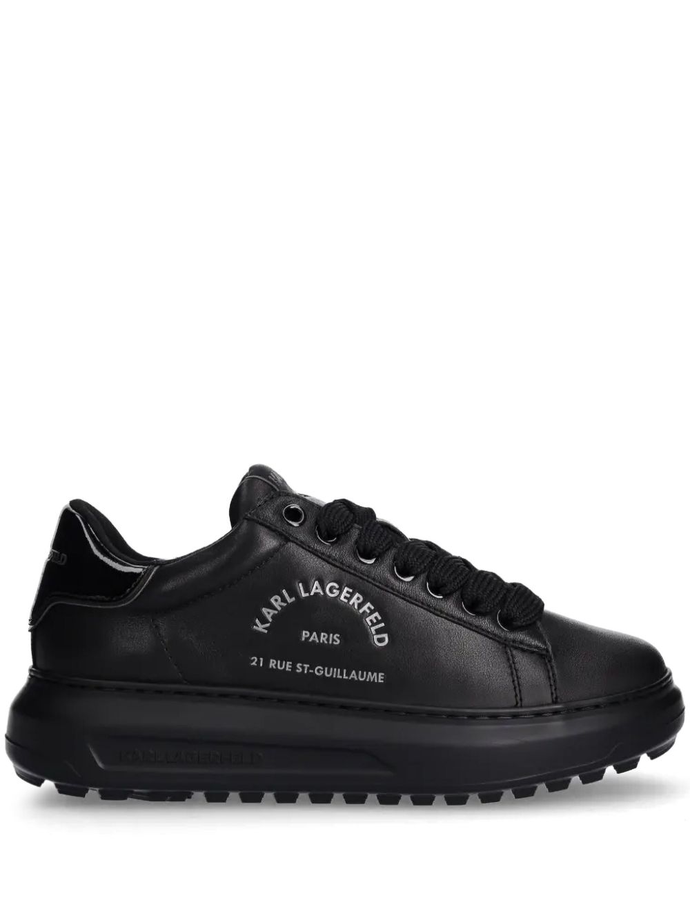 Karl Lagerfeld Rue St Guillaume Kapri Lug sneakers - Black von Karl Lagerfeld