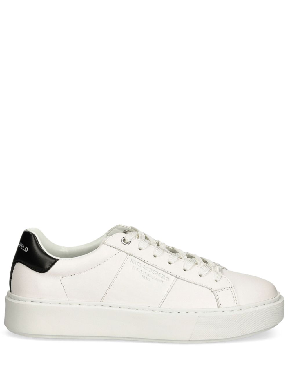 Karl Lagerfeld Rue St-Guillaume Maxi Kup sneakers - White von Karl Lagerfeld