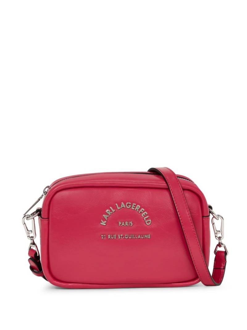 Karl Lagerfeld Rue St-Guillaume camera bag - Pink von Karl Lagerfeld