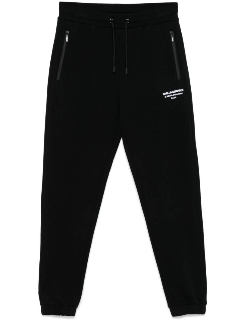 Karl Lagerfeld Rue St-Guillaume sweatpants - Black von Karl Lagerfeld