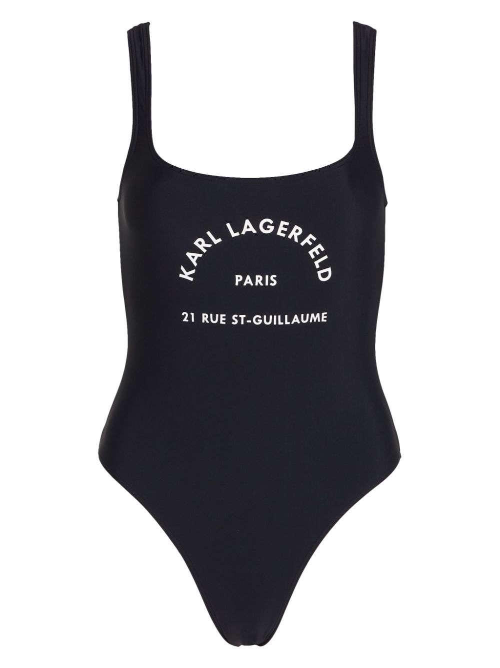 Karl Lagerfeld Rue St-Guillaume swimsuit - Black von Karl Lagerfeld