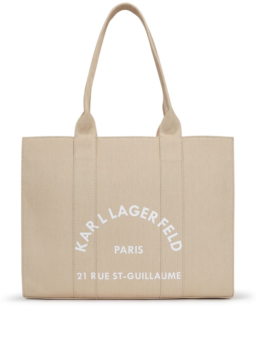 Karl Lagerfeld Rue St-Guillaume tote bag - Neutrals von Karl Lagerfeld