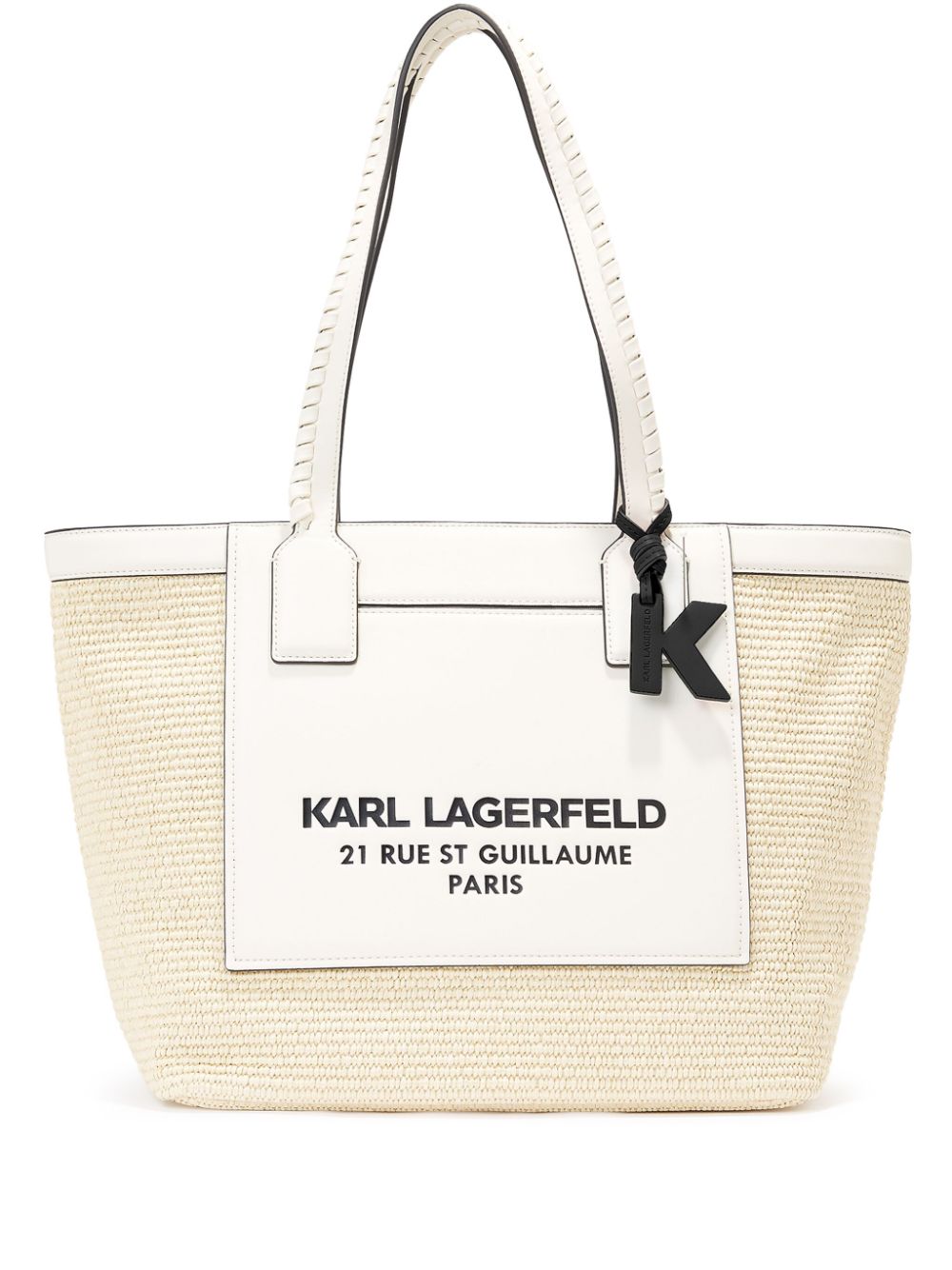 Karl Lagerfeld Rue St. Guillaume tote bag - Neutrals von Karl Lagerfeld