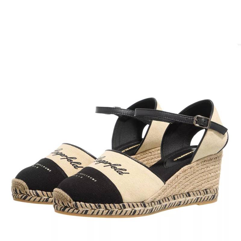 Karl Lagerfeld Sandalen - Kamini Mid Hotel Karl Closed Toe - Gr. 36 (EU) - in Beige - für Damen von Karl Lagerfeld