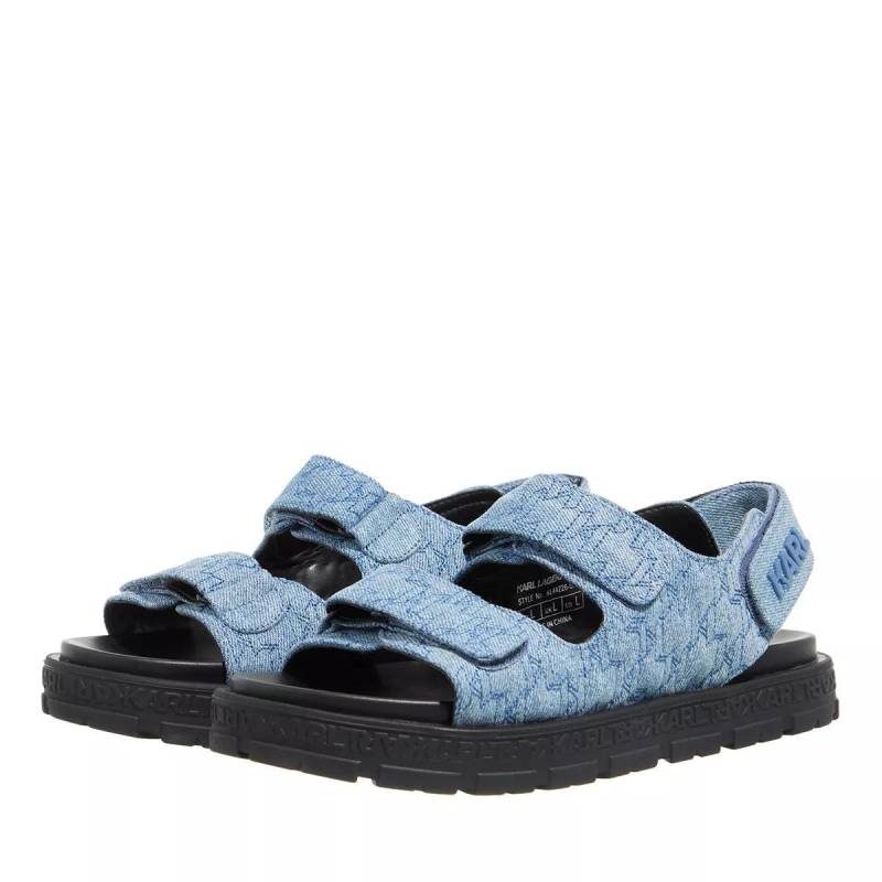 Karl Lagerfeld Sandalen - Salon Tred Quilted Slingback - Gr. L - in Blau - für Damen von Karl Lagerfeld