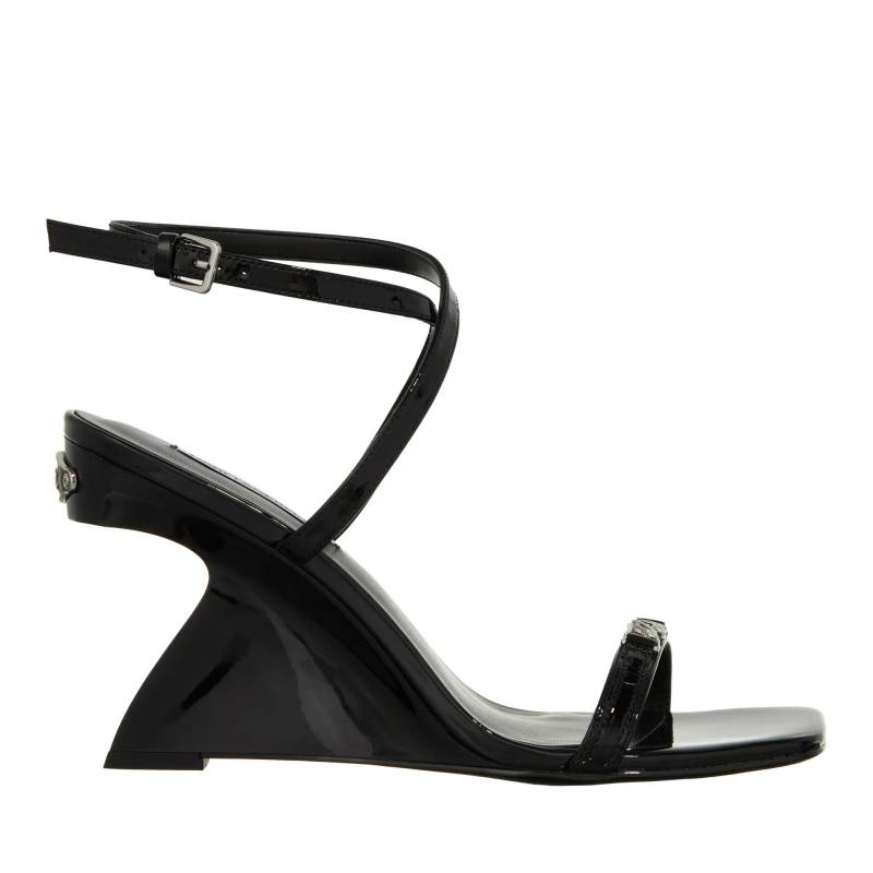 Karl Lagerfeld Sandaletten mit Absatz - Waverly Ankle Strap Sandal - Gr. 36 (EU) - in Schwarz - für Damen von Karl Lagerfeld