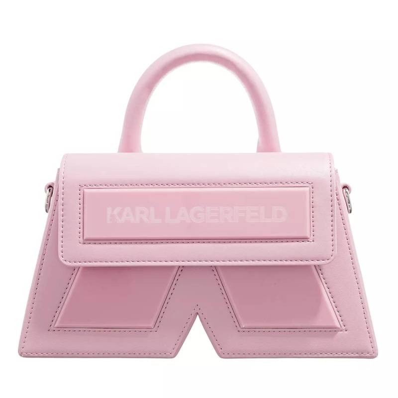 Karl Lagerfeld Schultertasche - K/Essential K Cb Leather - Gr. unisize - in Rosa - für Damen von Karl Lagerfeld