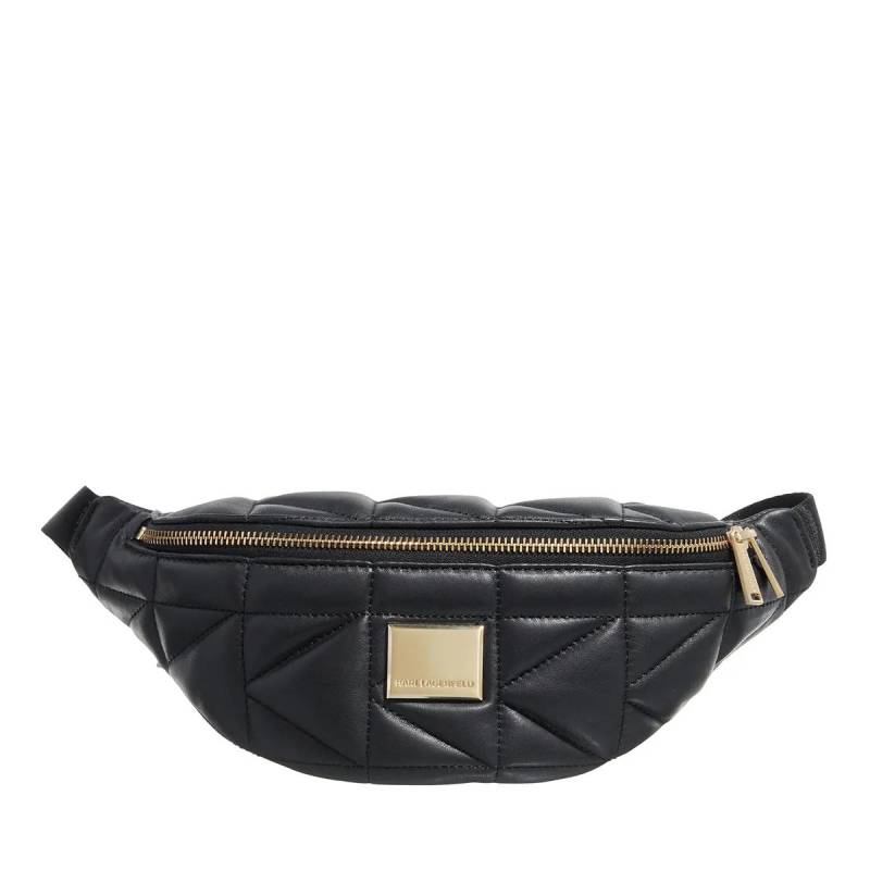 Karl Lagerfeld Schultertasche - K/Kuilt Bumbag - Gr. ONE - in Schwarz - für Damen von Karl Lagerfeld